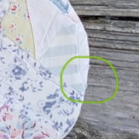 Christmas Stocking Multi Colored Patchwork - Picture 7 of 7